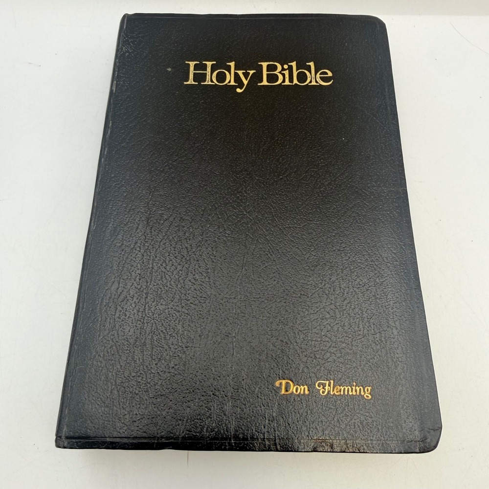 Thomas Nelson KJV Holy Bible 1976 Giant Print Red Letter Black Bonded Leather